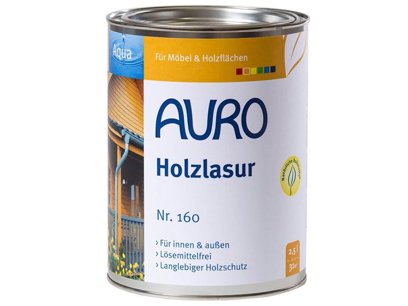 Auro Holzlasur Aqua Nr. 160